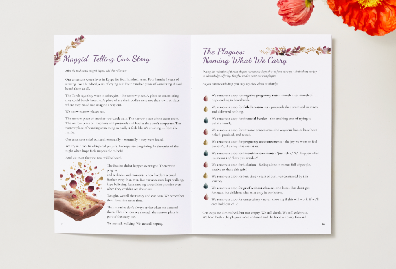 From the Narrow Place to Hope: A Haggadah Supplement for Fertility Journeys
