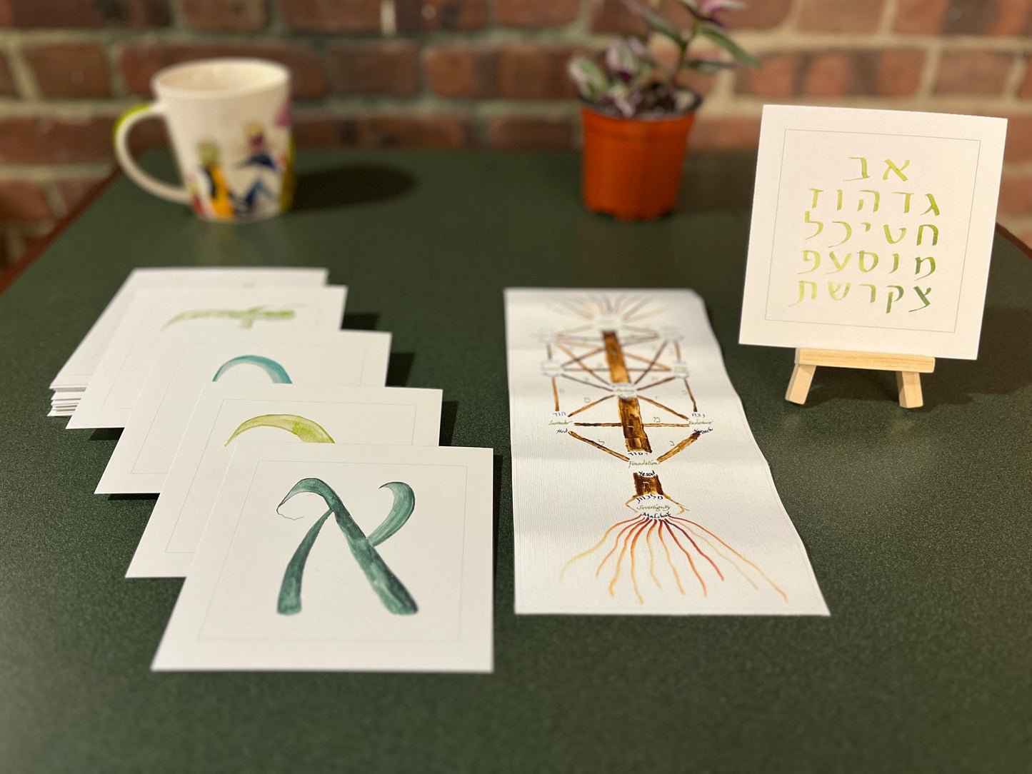 “Gan HaOtiot” | "Garden of Letters" Card Deck