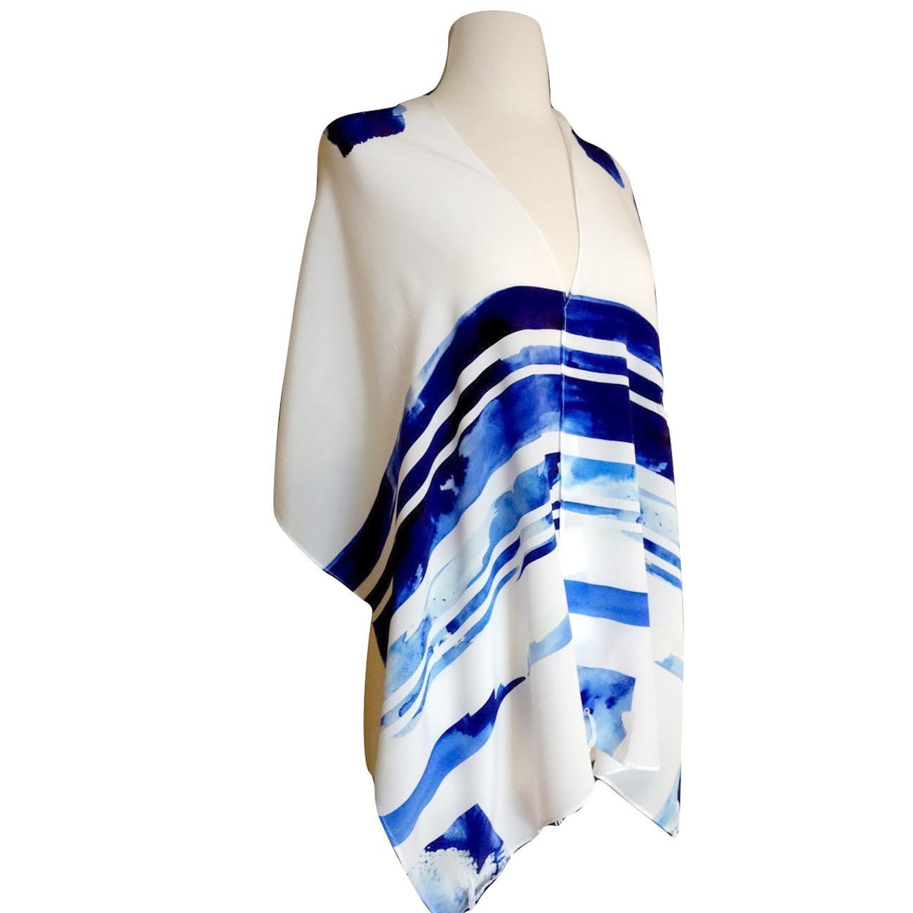 Silk Tallit: River