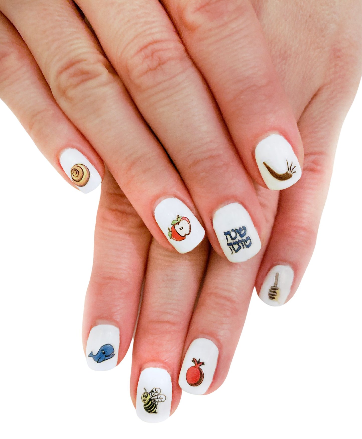 High Holiday Nail Decals