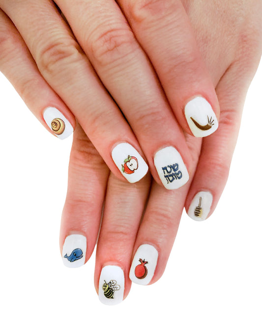 High Holiday Nail Decals