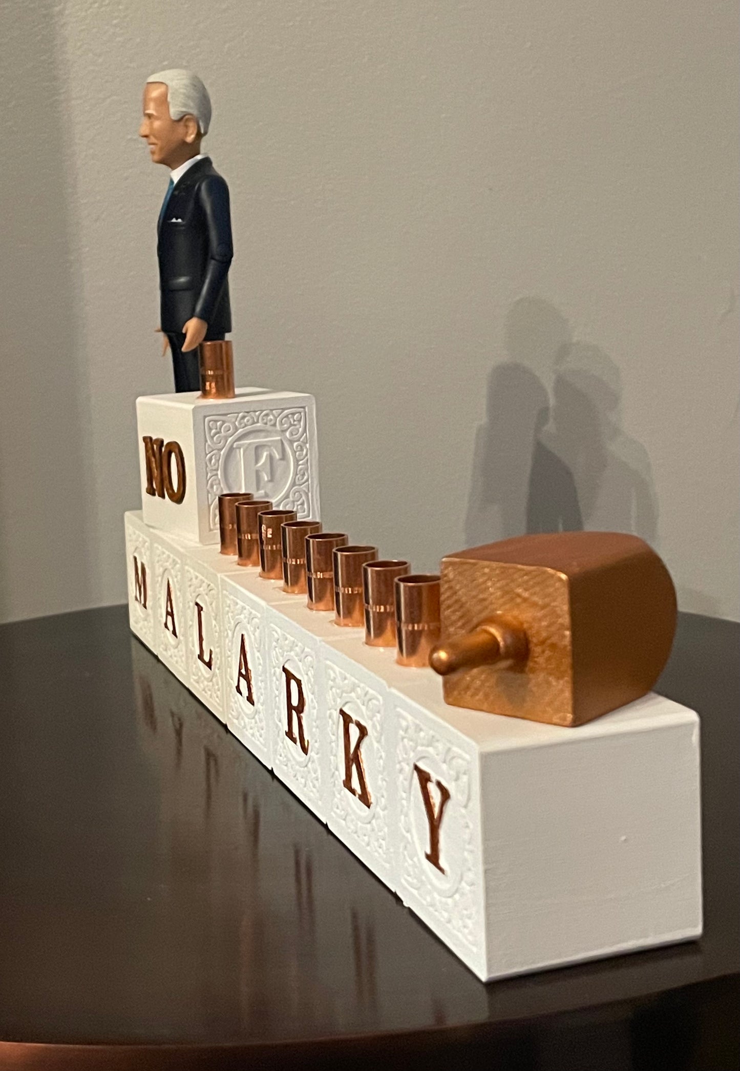 No Malarky Menorah