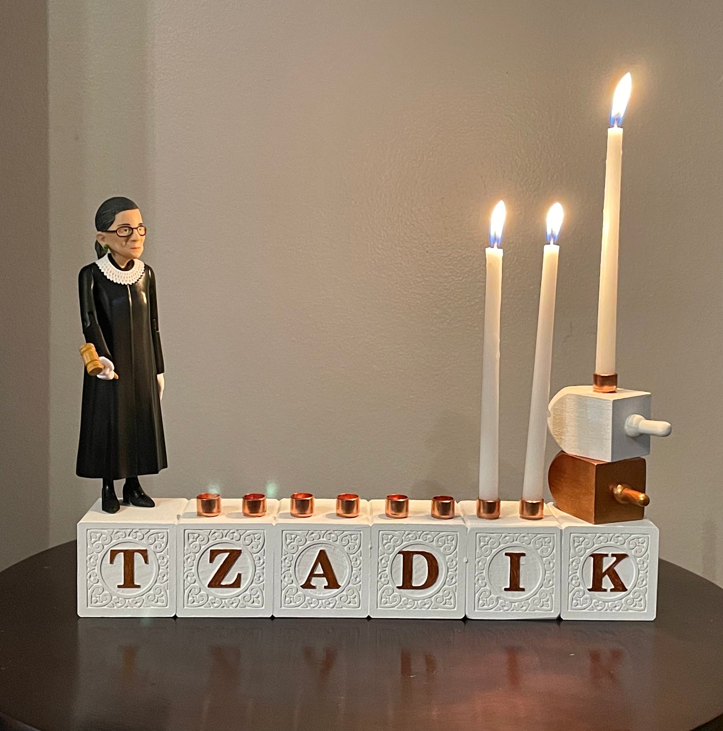 Tzadik Menorah