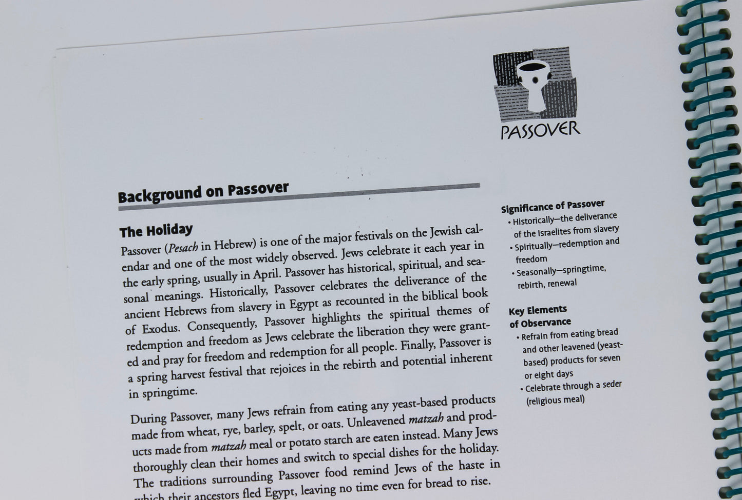 Sacred Seasons Passover Kit