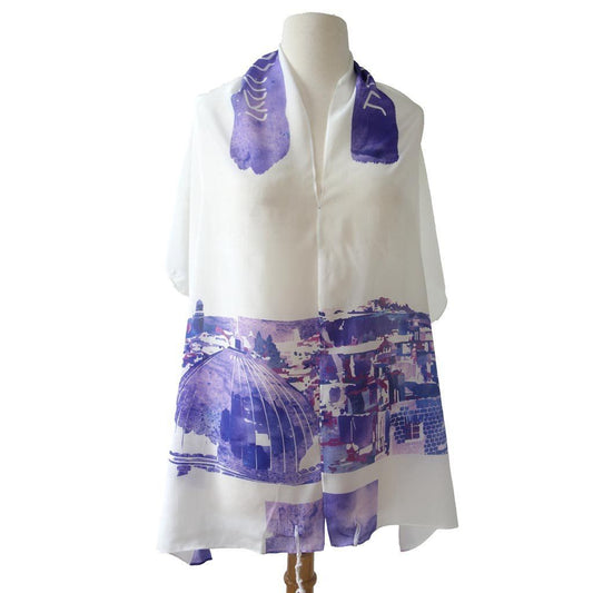 Silk Tallit: Jerusalem
