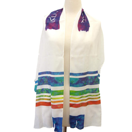 Silk Tallit: Lilach