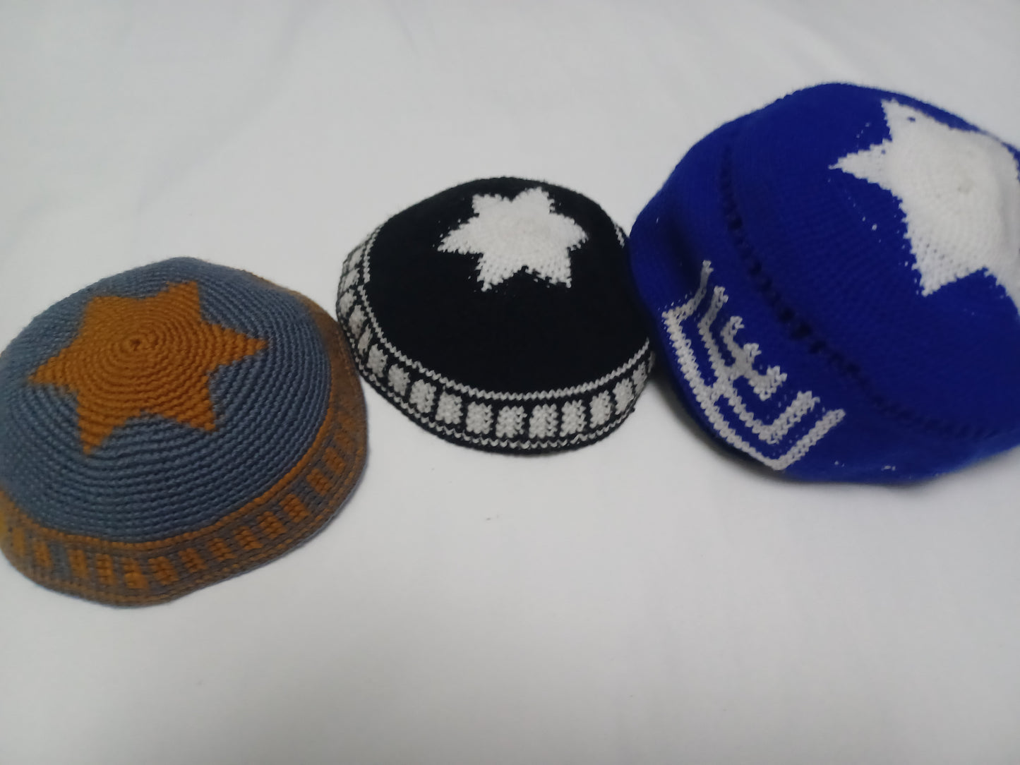 Hand-woven Kippot by the Jewish women of Namutumba Village