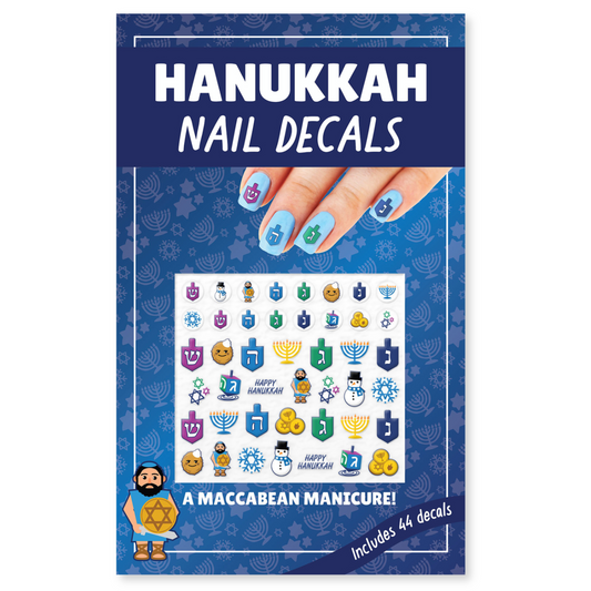 Hanukkah Nail Decals