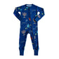 Hanukkah Space Pajamas Baby One-Piece