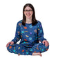Adult Hanukkah Space Pajamas