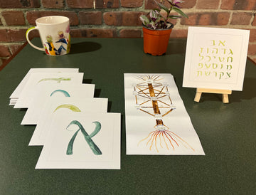 “Gan HaOtiot” | "Garden of Letters" Card Deck