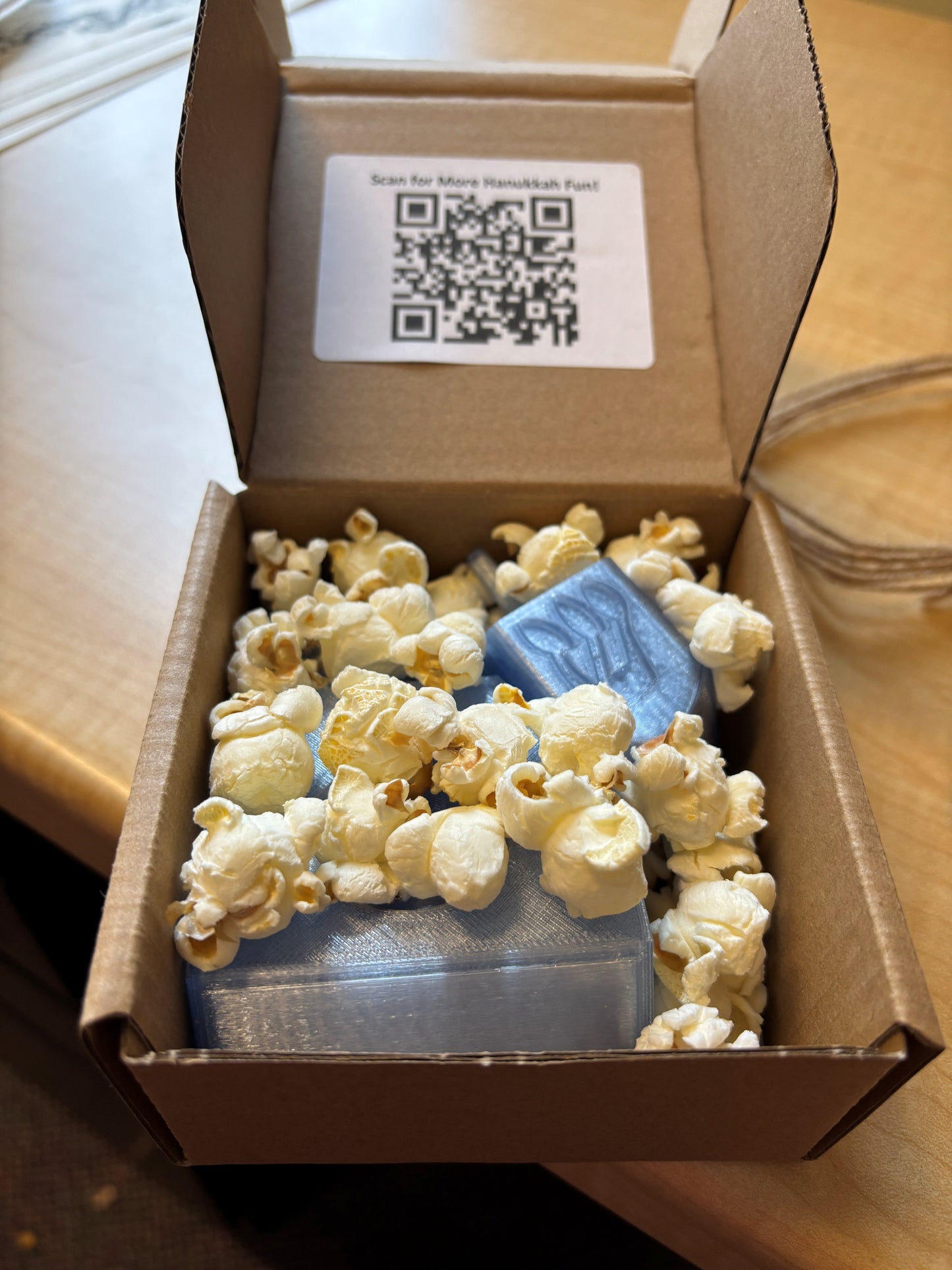 Recycled Plastic Dreidel Gift Box