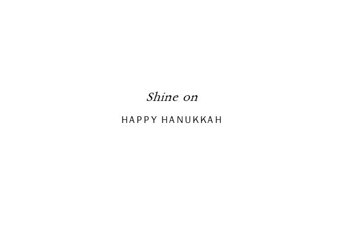 Spread Light Hanukkah Greeting Cards