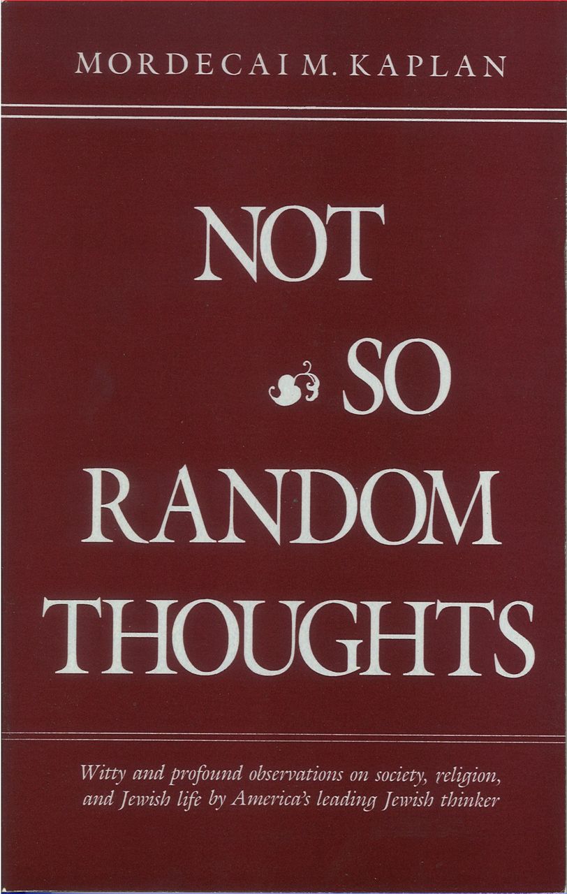 Not So Random Thoughts