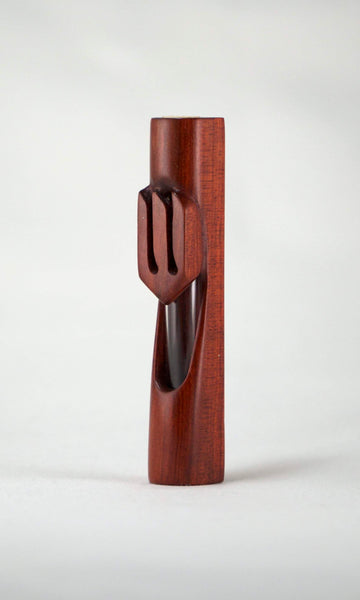 Small Redheart Mezuzah Case